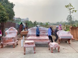 bộ bàn ghế minh quốc gỗ hương