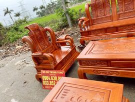 ghế đơn tầ thủy hoàng bề thế