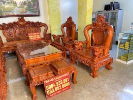 bàn ghế phòng khách 10 món