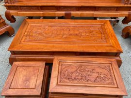 bàn trà và đôn của bộ tần thủy hoàng