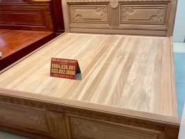 giường ngủ gỗ lát hàng tuyển