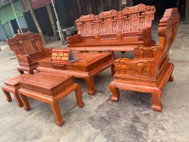 mẫu bàn ghế âu á chương voi mẫu mới lưng tựa cong