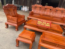 mẫu bàn ghế Âu á chương voi sang trọng