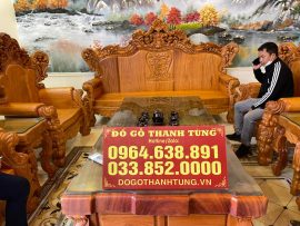 bàn ghế louis hoa lá tây