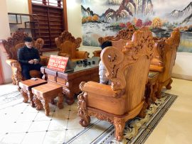 bàn ghế phòng khách cao cấp