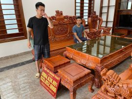 bộ bàn ghế phòng khách sang trọng