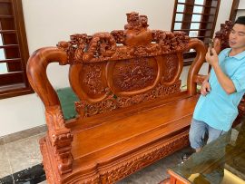 đoản dài Minh quốc nghê gỗ hương