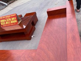 sofa gỗ hương Nam Phi