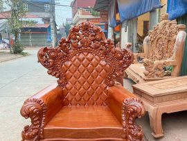ghế đơn louis hoàng gia