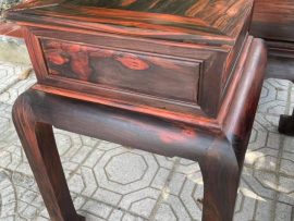 đôn cao của bộ bàn ghế gỗ trắc