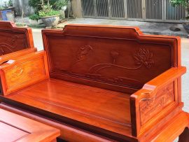 ghế đôi gỗ hương Nam Mỹ