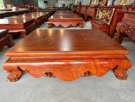 Sập gỗ hương đá tuyển vân đẹp