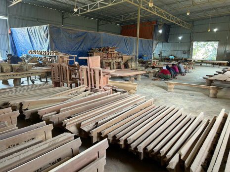 Xưởng sập gỗ uy tín hàng đầu tại khu vực làng nghề Đồng Kỵ