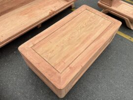 Mẫu sofa hiện đại gỗ hương hoàn thiện mộc