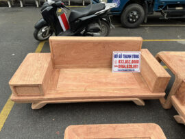 ghế đôi gỗ hương đá