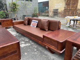bộ sofa gỗ sồi nga