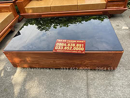 bàn trà chữ nhật dạng hộp