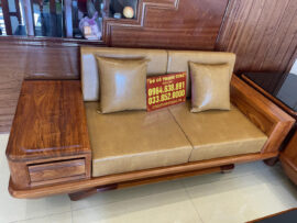 mẫu ghế đôi gỗ hương đá