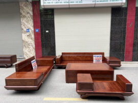 bộ sofa chân vòm chéo