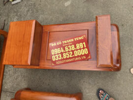 đôn ngồi gỗ hương đá