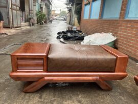 đôn ngồi phụ gỗ hương đá
