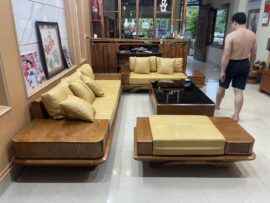 bộ sofa chân thuyền hàng đặt