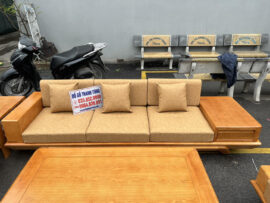 bộ sofa gỗ sồi Nga