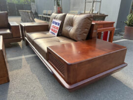 ghế đôi gỗ sồi Nga