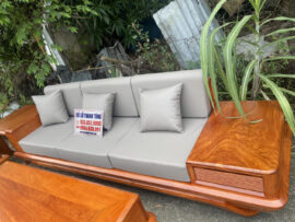 ghế băng đi kèm đệm da cao cấp