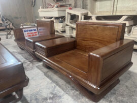 ghế đơn gỗ hương đá