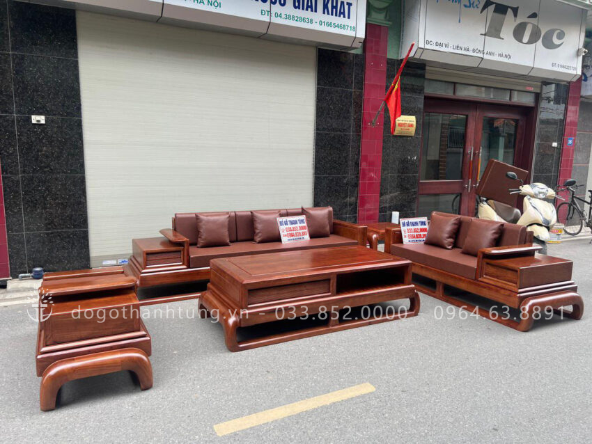 bộ sofa đùi gà hoàn thiện