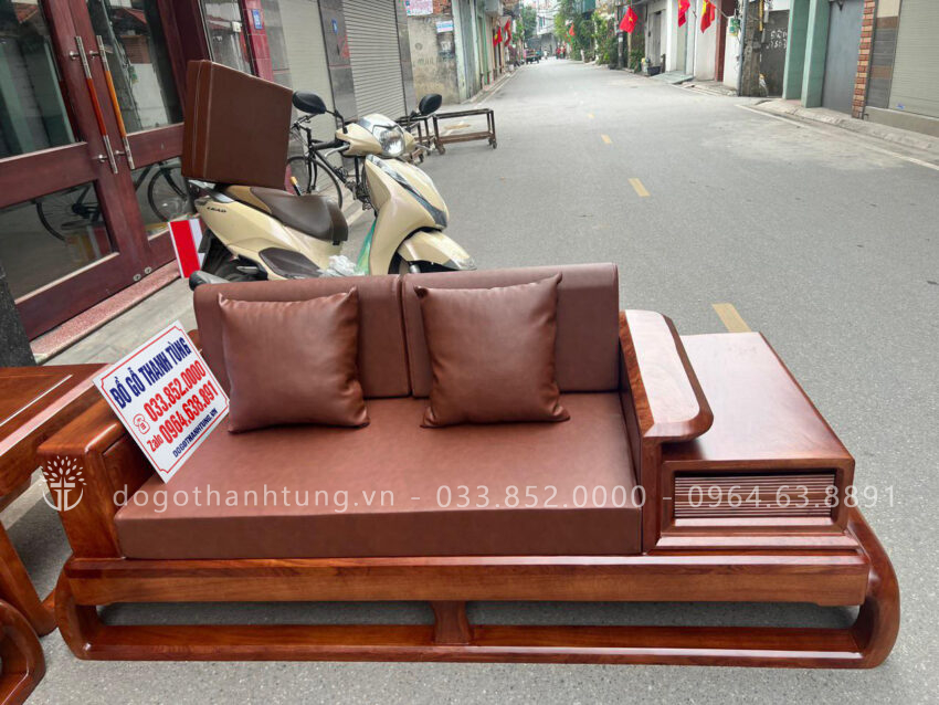 ghế đôi gỗ hương đá