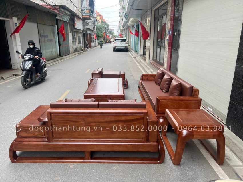 mặt lưng ghế đôi louis