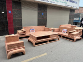 Bộ sofa chân đùi gà 5 món