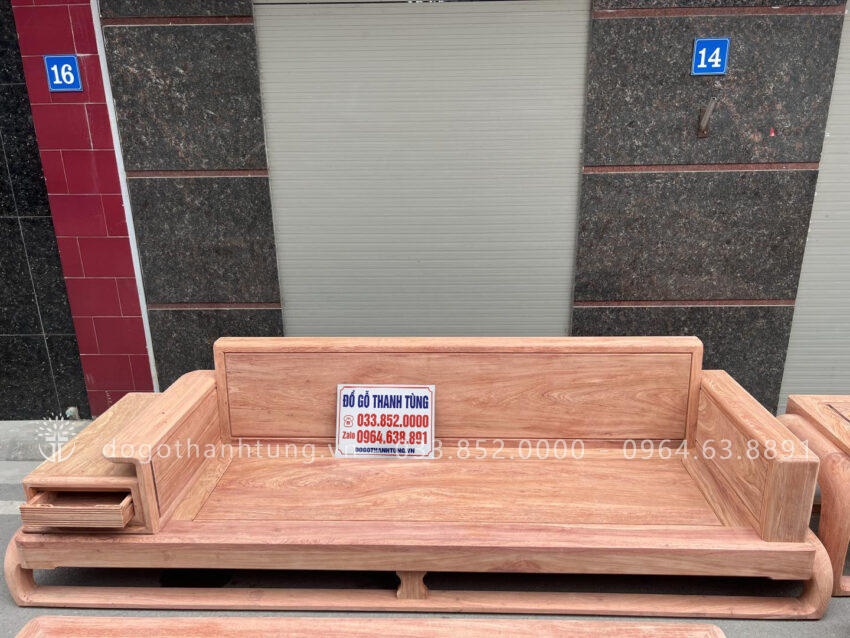 văng dài gỗ hương đá bản mộc