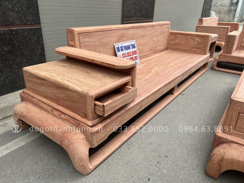 ghế văng dài chân đùi gà