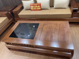 bàn trà gỗ hương đá hiện đại