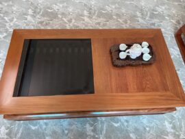 mẫu bàn trà chân đùi gà