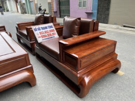 ghế đơn thiết kế bệ tay có ngăn kéo