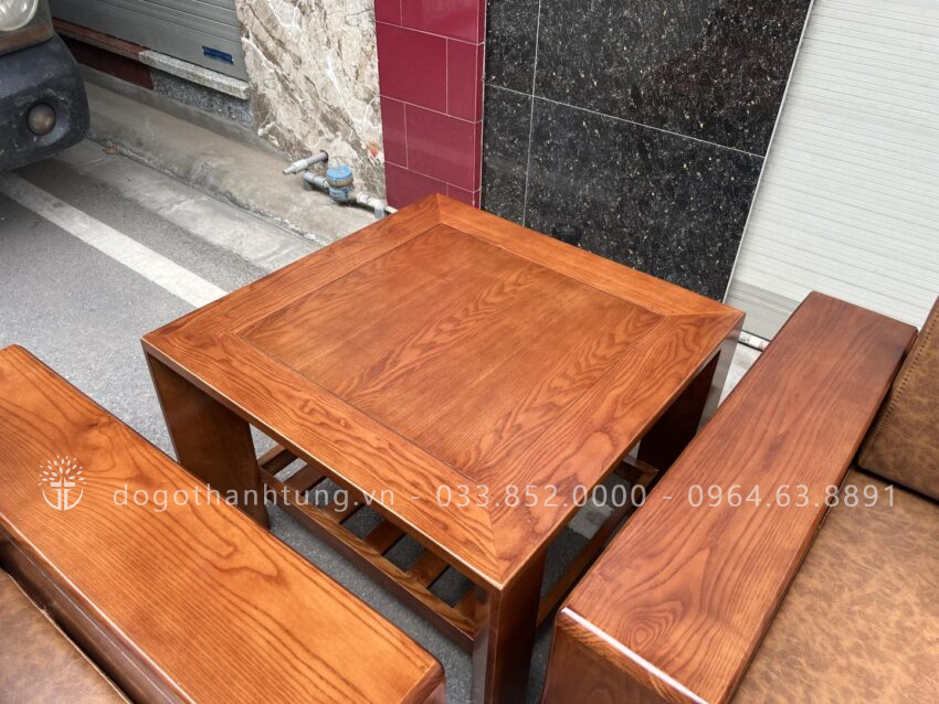 đôn kẹp góc gỗ sồi