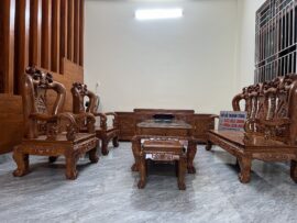 Bộ ghế Minh quốc đào tay 12 siêu khủng.