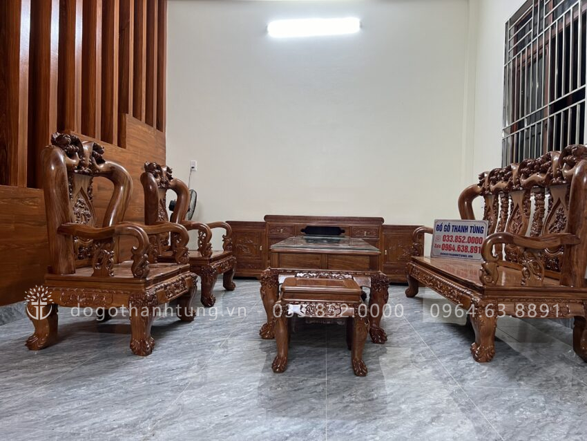 Bộ ghế Minh quốc đào tay 12 siêu khủng.