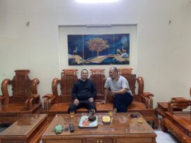 Anh Trung rất hài lòng về sản phẩm của đồ gỗ Thanh Tùng.